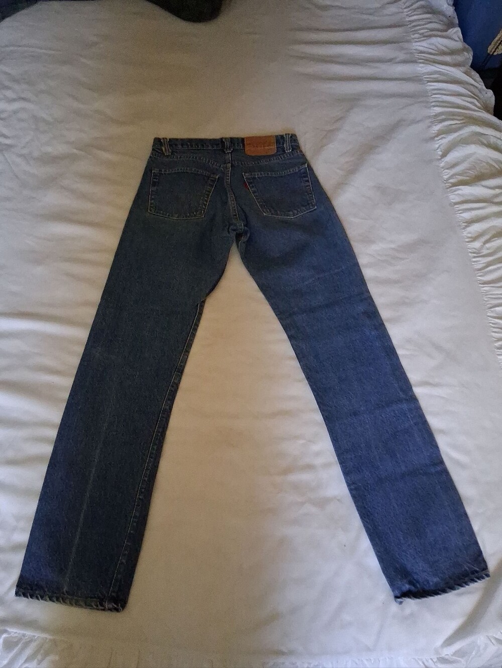 Vintage 80s Levi's 505 Straight Leg Denim Jeans Unisex 30x34 Made in USA